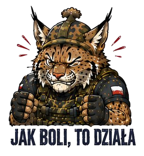 Naklejka Ryszard: JAK BOLI, TO DZIAŁA
