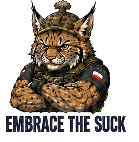 Naklejka Ryszard: EMBRACE THE SUCK