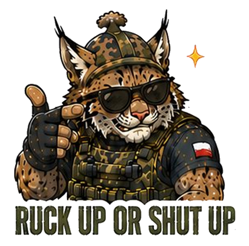 Naklejka Ryszard: RUCK UP OR SHUT UP